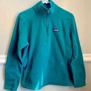 Patagonia 1/4 zip pullover Micro D fleece, Women’s size S